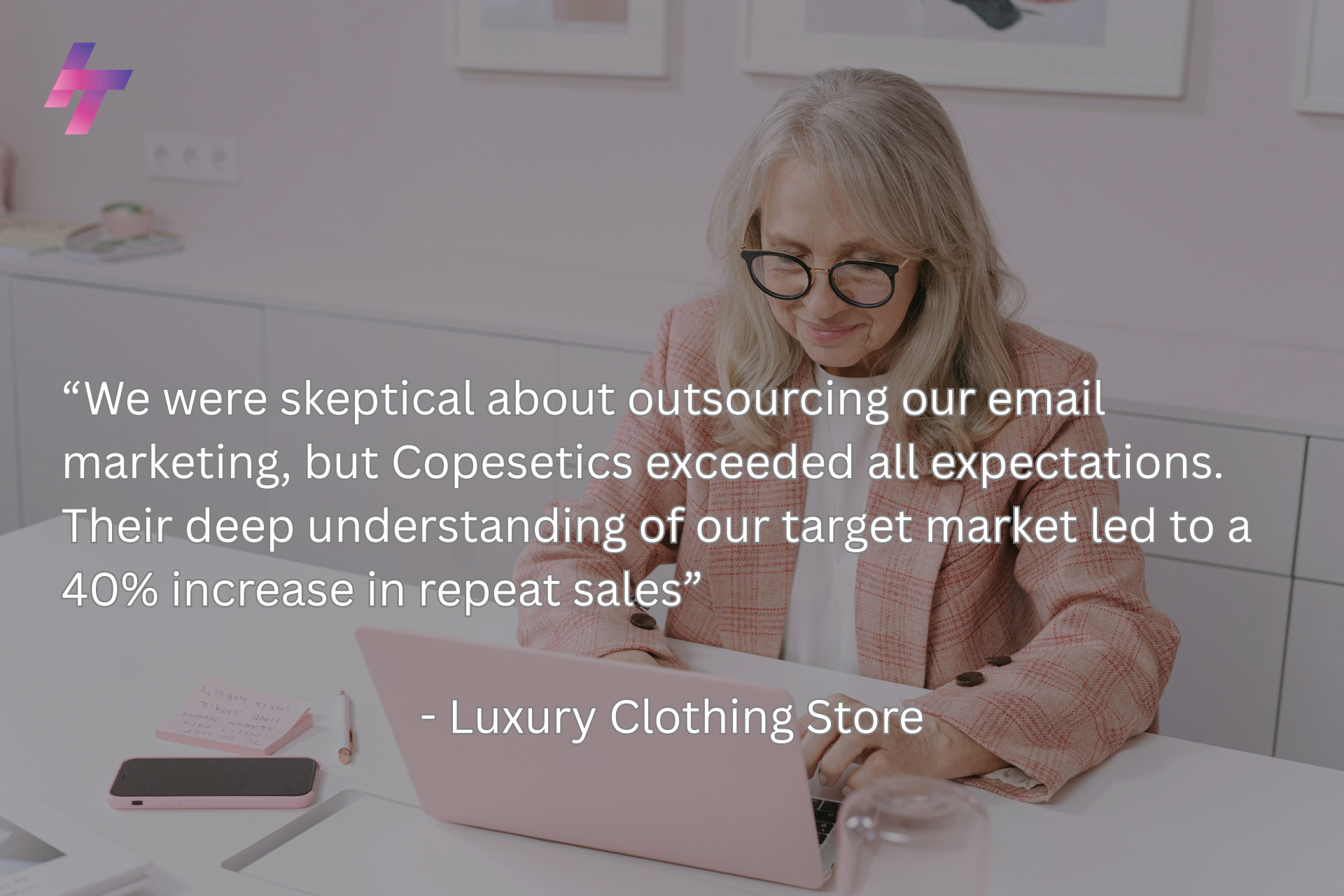 eCommerce email marketing testimonial 2