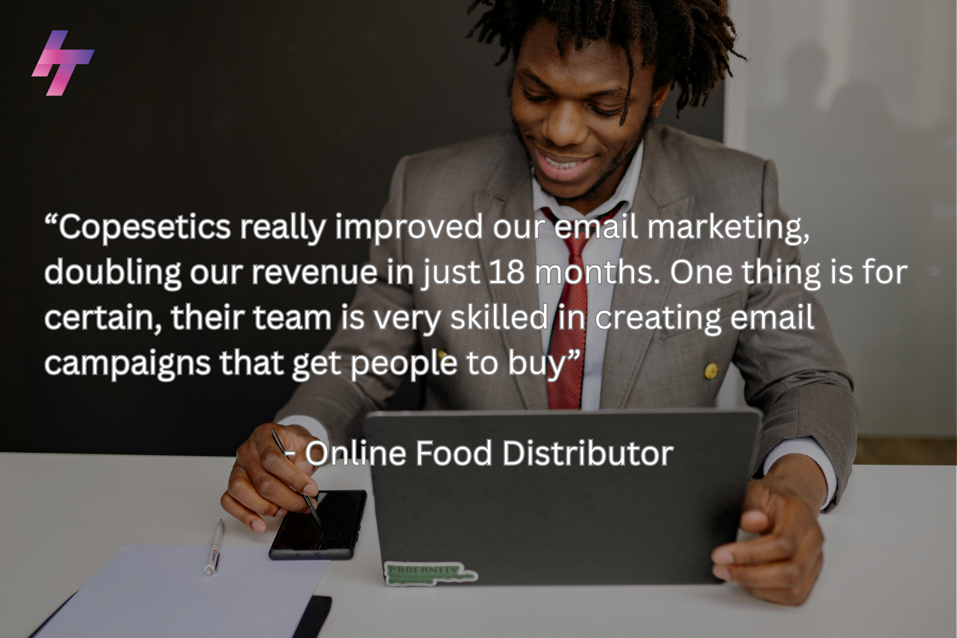 eCommerce email marketing testimonial 4